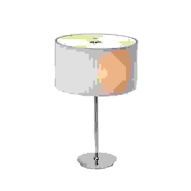 Polished chrome table lamps Socket Store 客廳照明