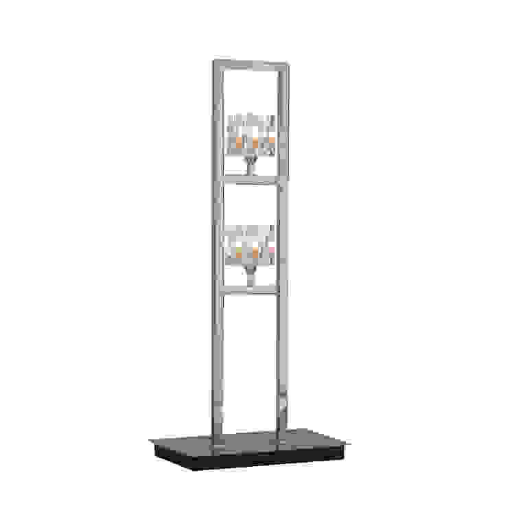 Polished chrome table lamps Socket Store 客廳照明