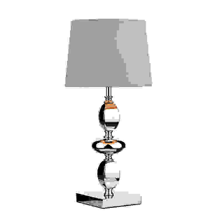 Polished chrome table lamps Socket Store 客廳照明