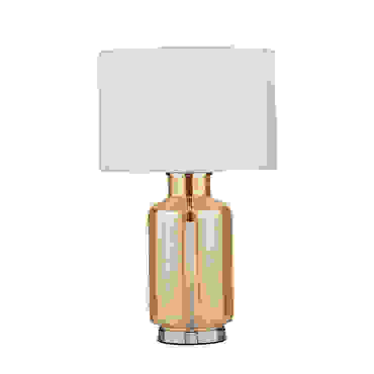 Polished chrome table lamps Socket Store 客廳照明
