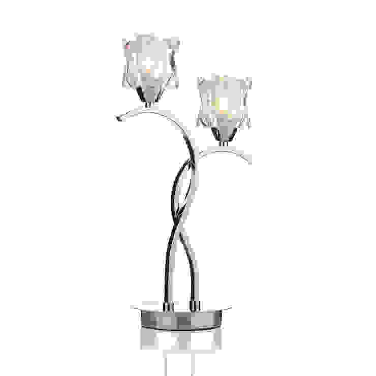 Polished chrome table lamps Socket Store 客廳照明