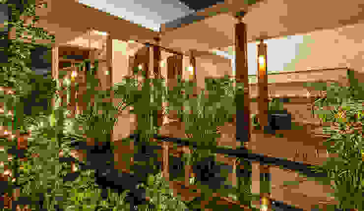 G Farm House, Kumar Moorthy & Associates Kumar Moorthy & Associates Eclectic style garden