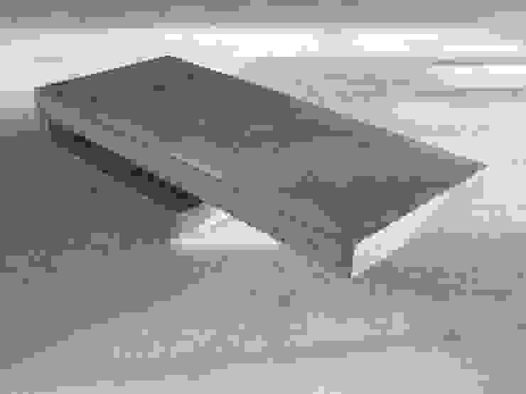 T6 couchtisch.beton homify Minimalistische Wohnzimmer Grau Couch- und Beistelltische