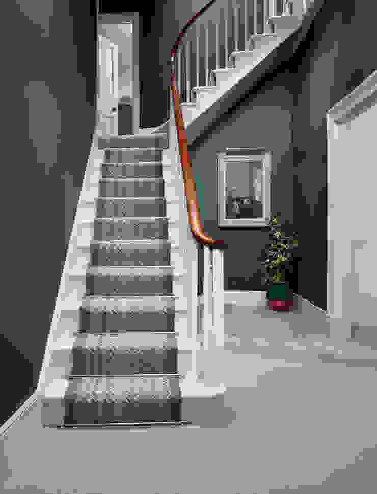Fabulous colour Diamond Wools of New Zealand Couloir, entrée, escaliers modernes