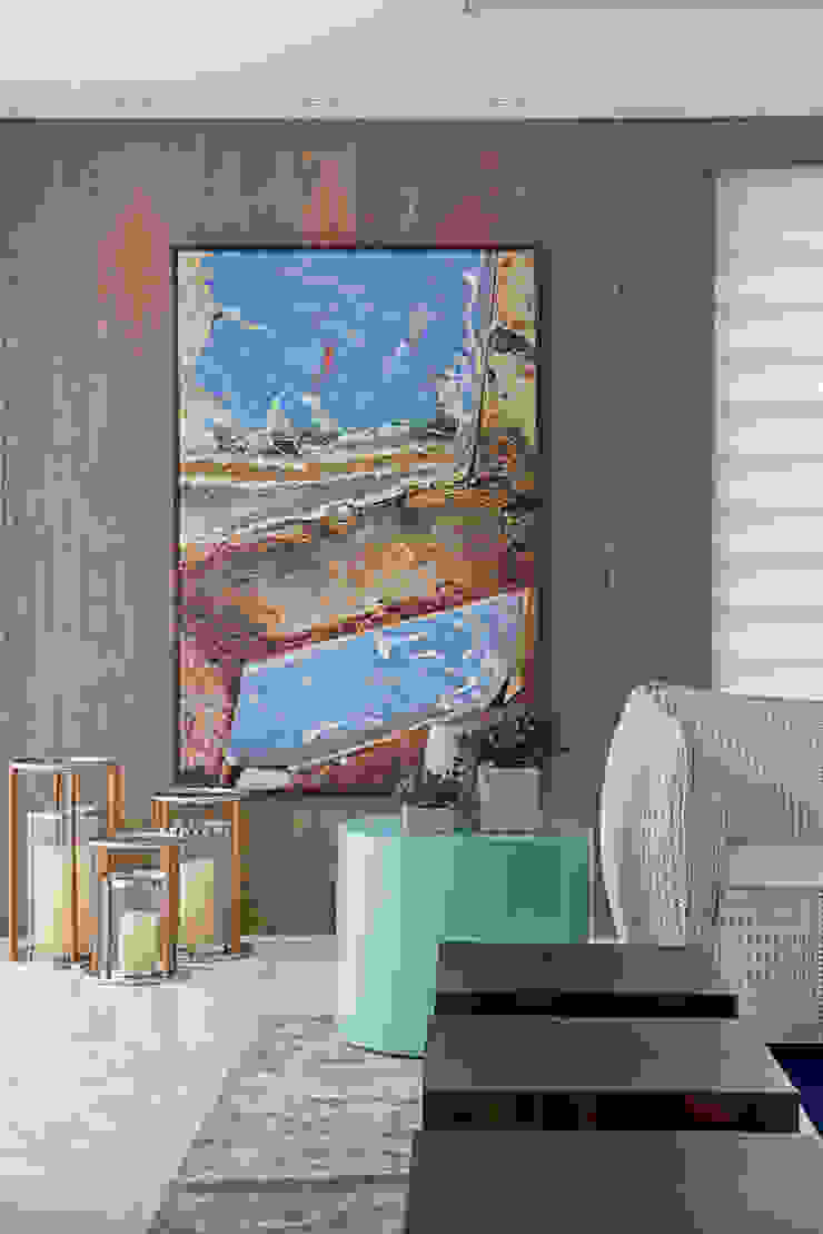 Salas de estar clássicas por Samara Barbosa Arquitetura Clássico