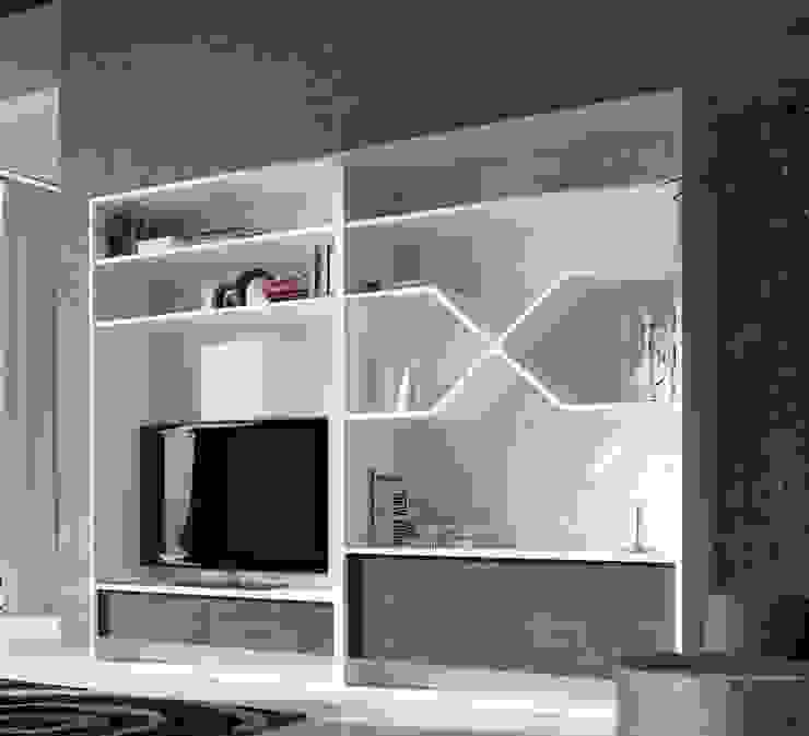 Modulares de T.V. de Diseño Moderno Ámbar Muebles homify