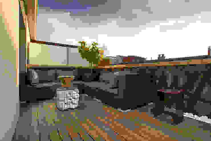 Balcones y terrazas modernos de The Pont design Moderno