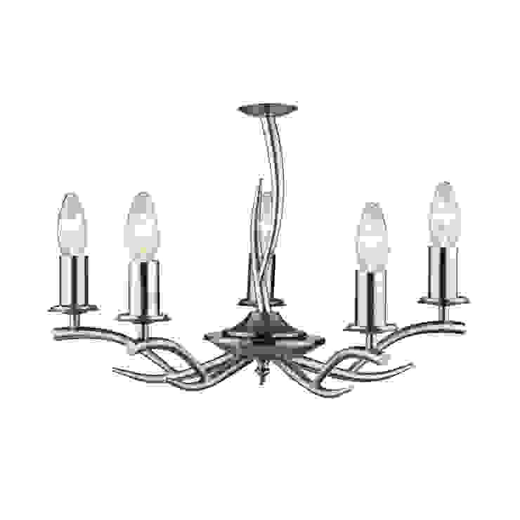 Satin Chrome Ceiling Pendants Socket Store Interior landscaping