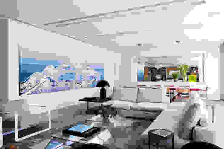 Residência Mirante Salas de estar modernas por Gisele Taranto Arquitetura Moderno