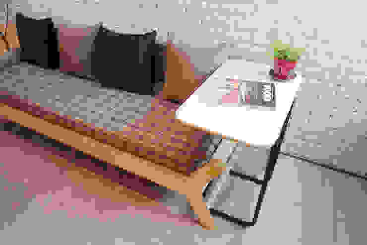 N.E fabric bench, Design-namu Design-namu 스칸디나비아 거실 소파 & 안락 의자