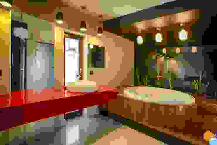 DOM W KOSZALINIE , Studio Projektowe Projektive Studio Projektowe Projektive Moderne Badezimmer