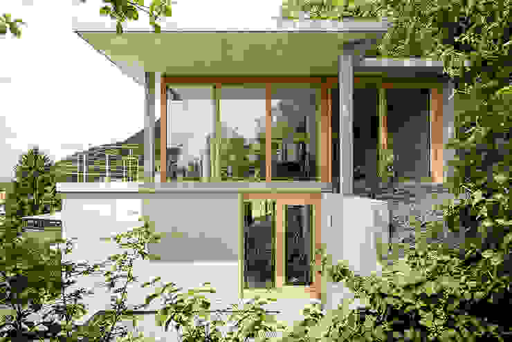 Modernes Traumhaus mit 1a-Aussicht, GIAN SALIS ARCHITEKT GIAN SALIS ARCHITEKT 모던스타일 주택
