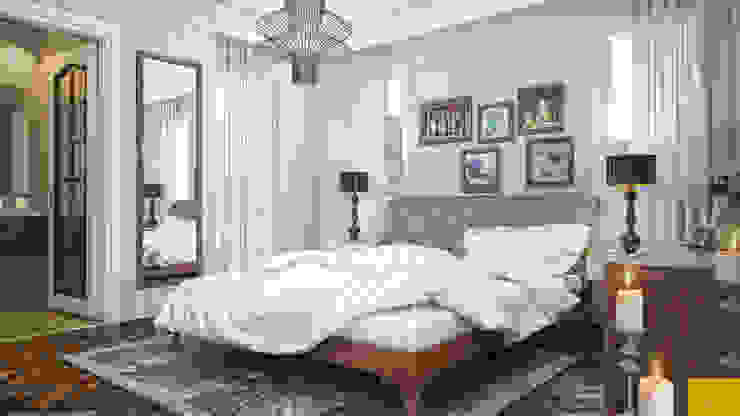 Yatak Odası Tasarımı, Penintdesign İç Mimarlık Penintdesign İç Mimarlık Klassische Schlafzimmer Betten und Kopfteile