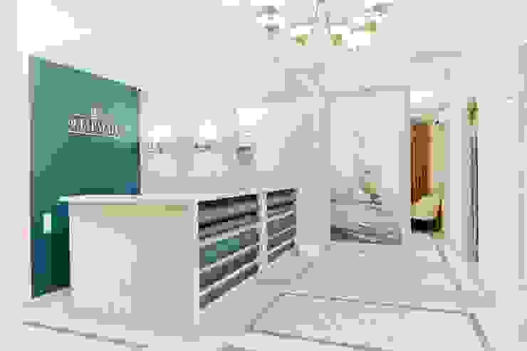 Главный холл ЖК "Флагман" Center of interior design Офисные помещения