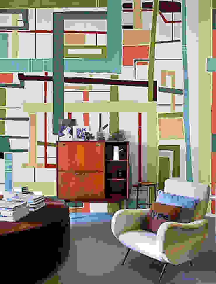 WALLPAPER Trend research and design Talva D. พื้นและกำแพงแทททูแต่งผนัง