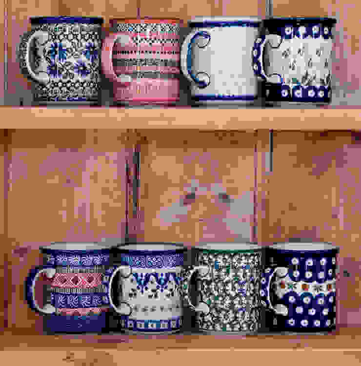 Classic mugs Blue Dot Pottery Ltd Country style kitchen Cutlery, crockery & glassware