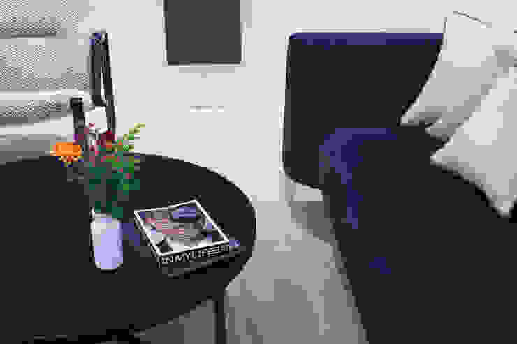 canalside flat : camden Salas de estar minimalistas por Cassidy Hughes Interior Design Minimalista