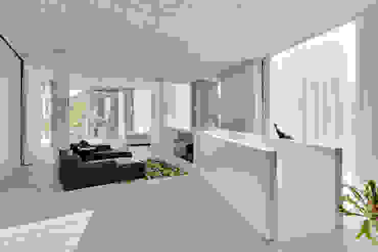 H' House, Wiel Arets Architects Wiel Arets Architects Moderne Wohnzimmer Sofas und Sessel