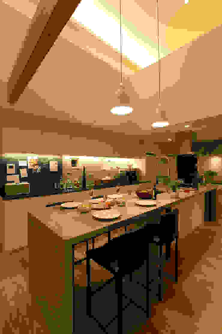 Sakurayama-Architect-Design Modern style kitchen