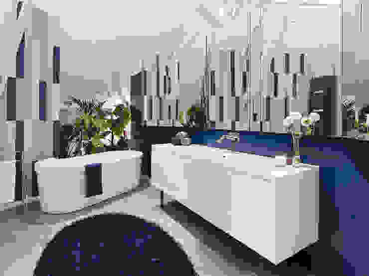Loft ESN, Ippolito Fleitz Group – Identity Architects Ippolito Fleitz Group – Identity Architects Modern Bathroom