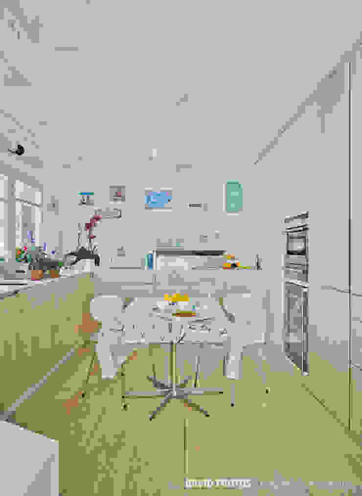 Manuel Ocaña Architecture and Thought Production Office Scandinavian style dining room