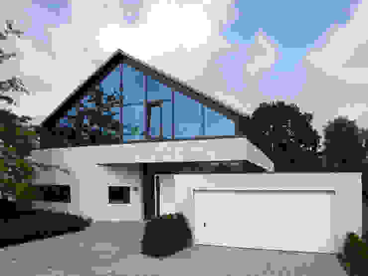 Ansicht Straße Architekturbüro Sahle Moderne Häuser