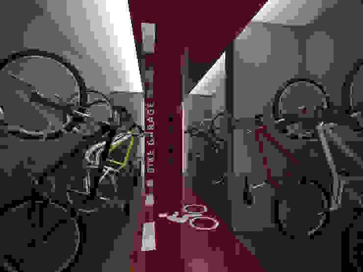 Bike Garage Ideia1 Arquitetura Garagens e edículas modernas