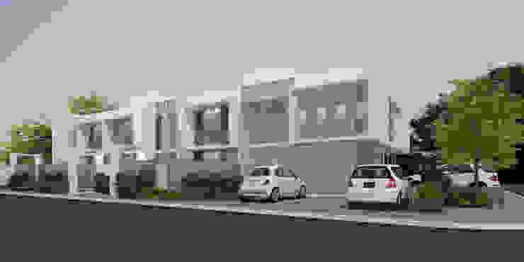 Edificio Comercial Lojas & Imóveis comerciais minimalistas por ZAAV Arquitetura Minimalista