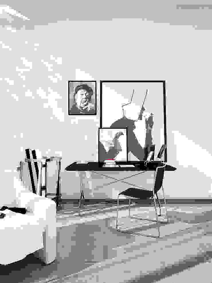 Interiors | Black and White DesigniTures Salon moderne
