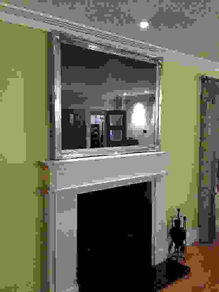 Traditional Framed Mirror TV Designer Vision and Sound Soggiorno moderno