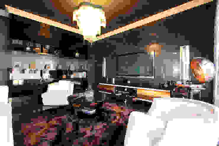 Contemporary Classical Villa in Kemer Golf & Country Orkun İndere Interiors Livings de estilo ecléctico