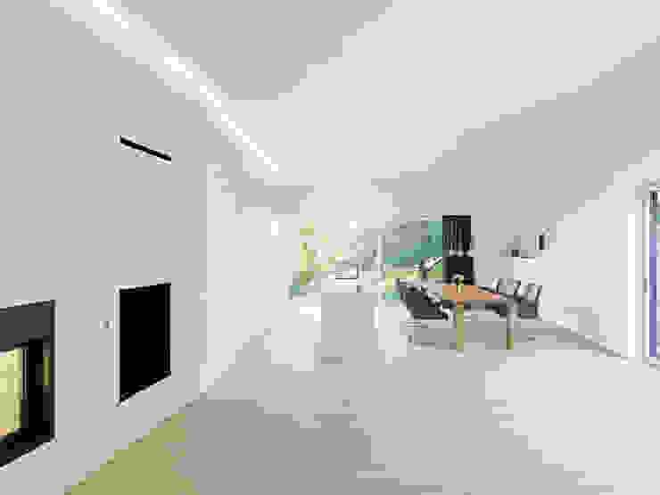 Haus R archifaktur Minimalistische Esszimmer