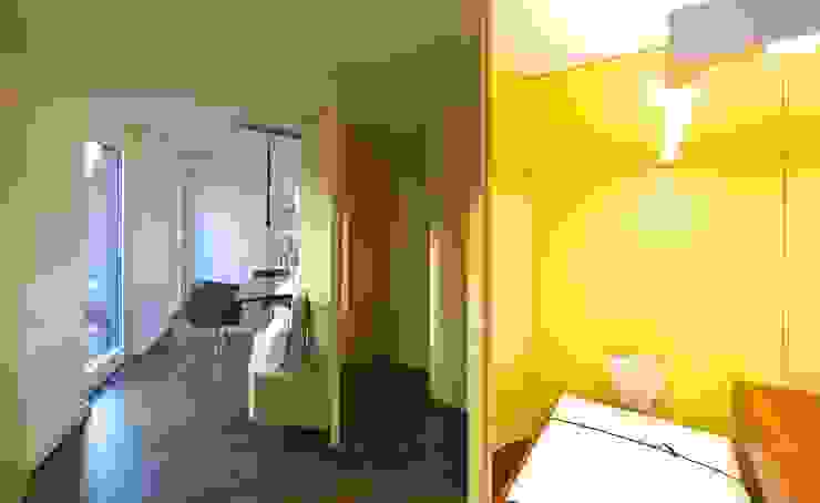 die wände in ihrer wandelbarkeit 3rdskin architecture gmbh Ausgefallener Flur, Diele & Treppenhaus