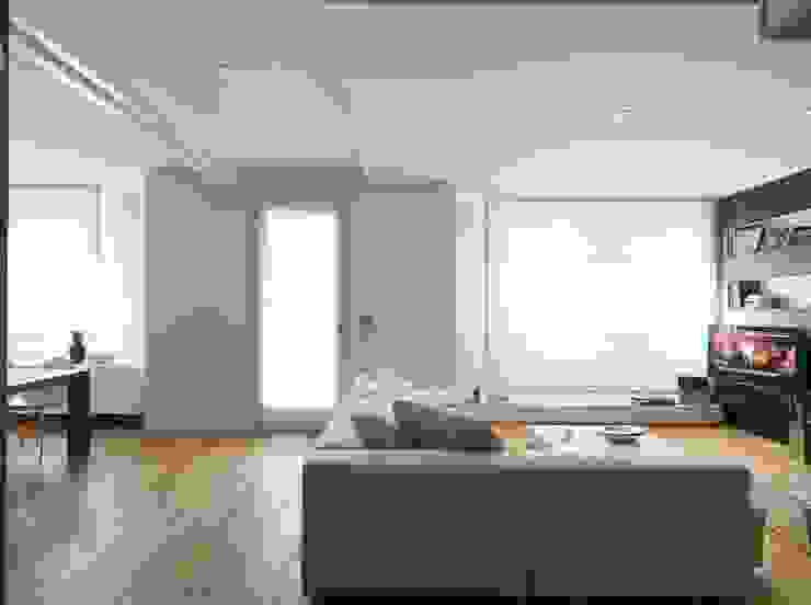 SANSON ARCHITETTI Minimalist living room