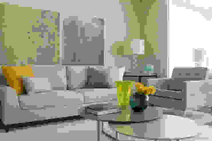 Detalhes do Living Marilia Veiga Interiores Salas de estar modernas
