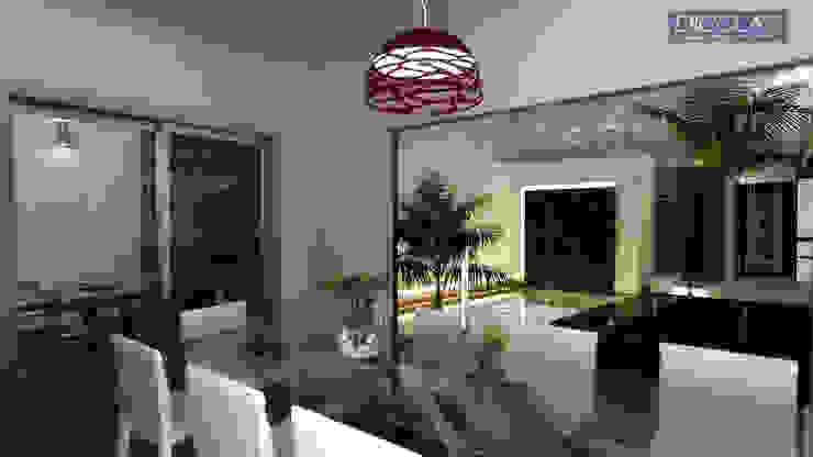 Klasyczna jadalnia od arquitecto9.com Klasyczny