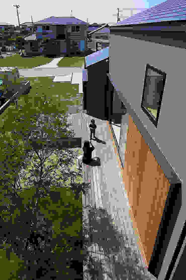 House - KT, 佐々木達郎建築設計事務所 佐々木達郎建築設計事務所 Modern Garden