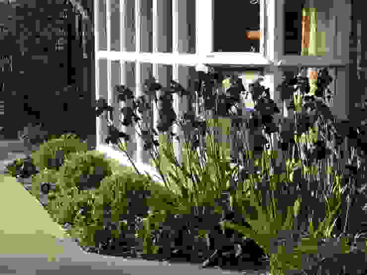 Country Family Garden With Oriental Water Garden Cherry Mills Garden Design Giardino rurale