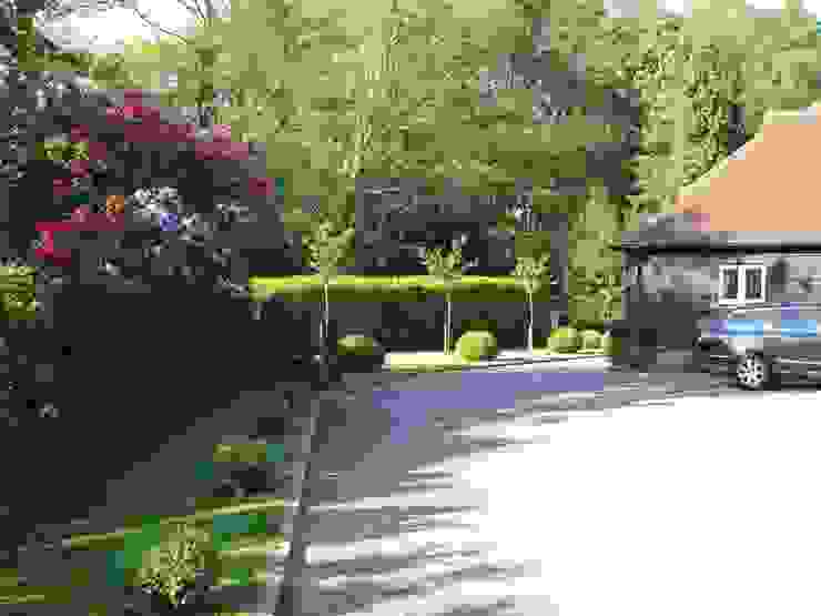 Country Family Garden With Oriental Water Garden Cherry Mills Garden Design Giardino rurale