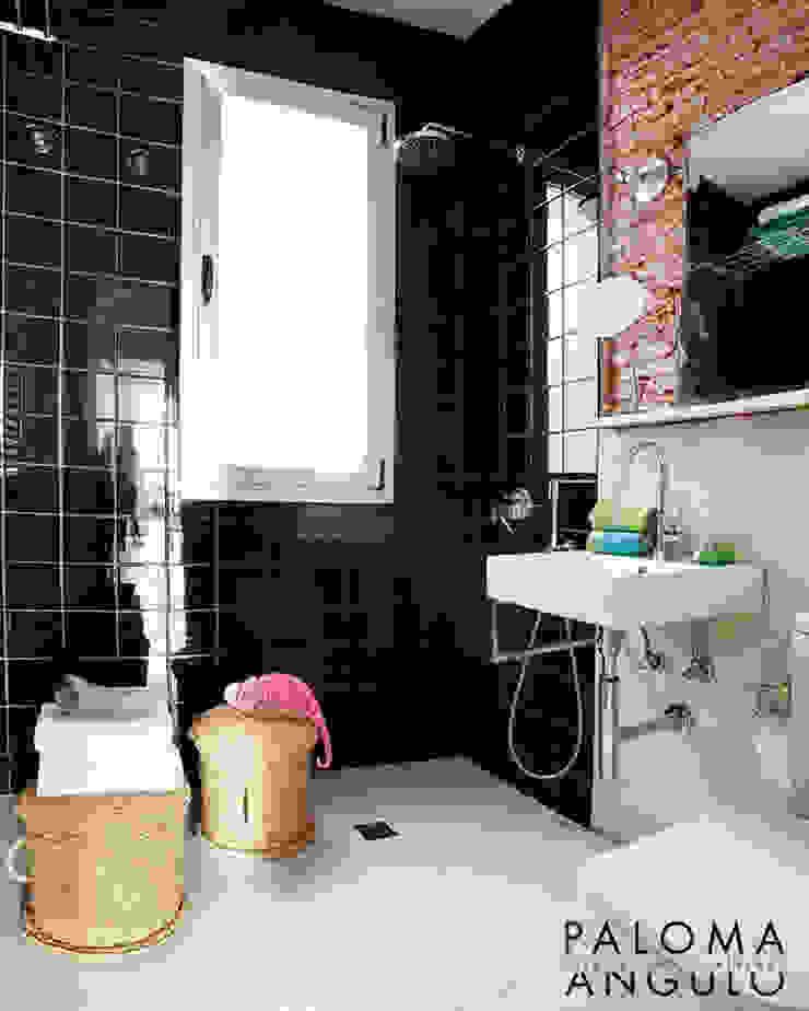 VIVIENDA LAVAPIÉS, Interiorismo Paloma Angulo Interiorismo Paloma Angulo حمام
