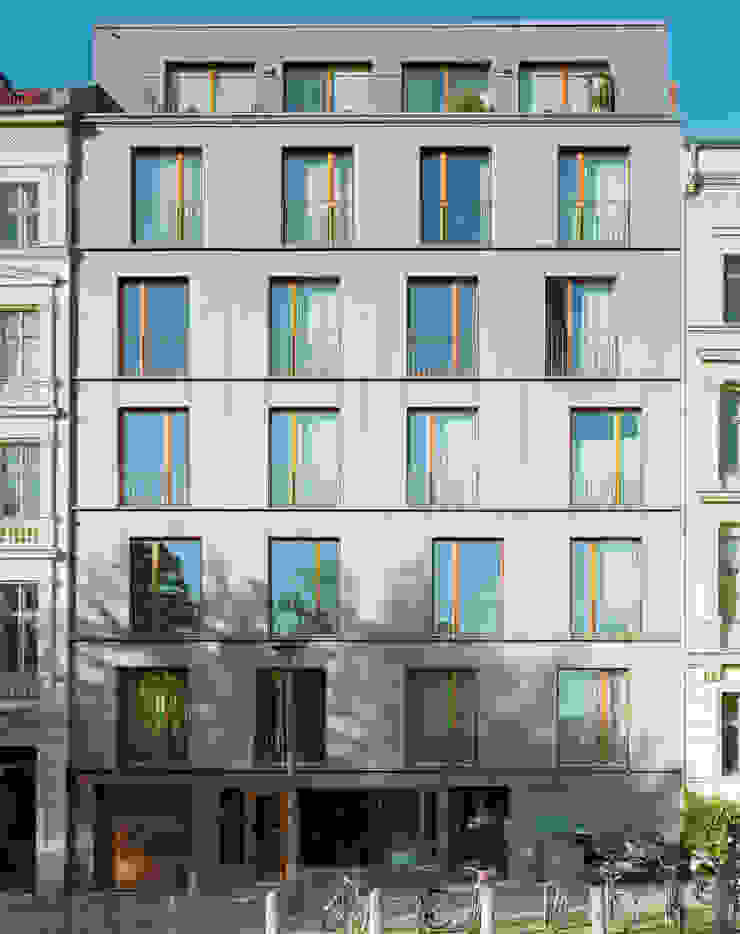 Straßenfassade Scharabi Architektur Moderne Häuser Gebäude,Tageszeit,Fenster,Eigentum,Blau,Urban design,Hochhaus,Nachbarschaft,Eigentumswohnung,Wohngebiet