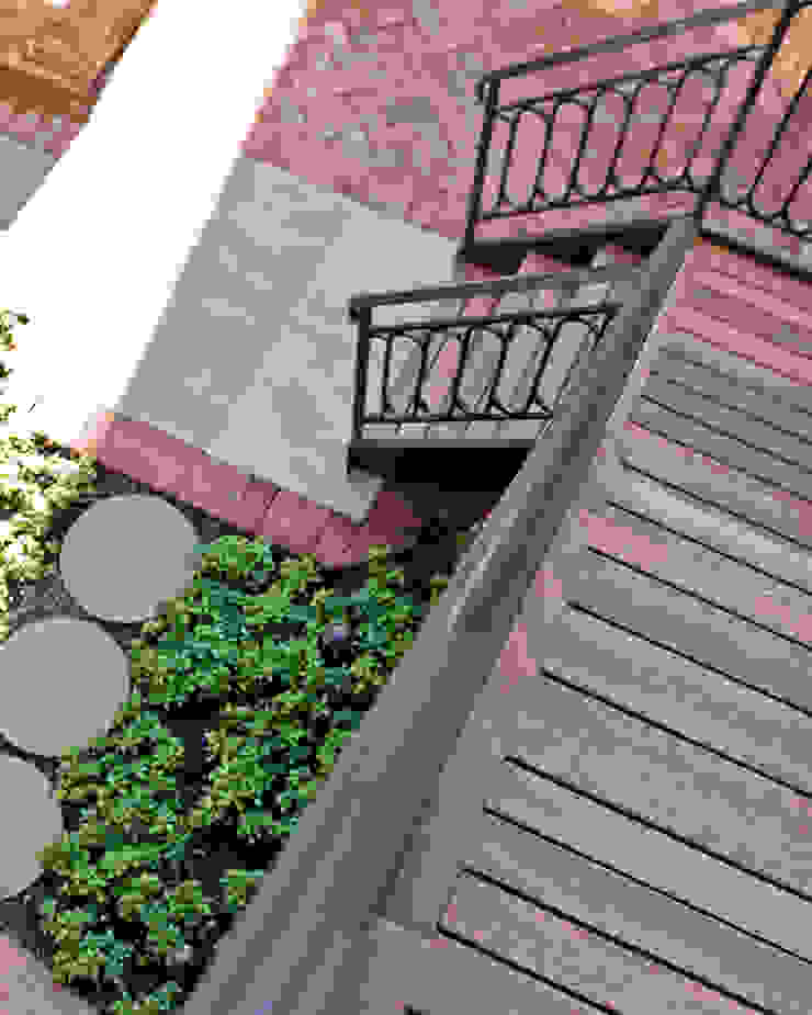 Brooklyn Heights Addition Ben Herzog Architect 식민지스타일 발코니, 베란다 & 테라스