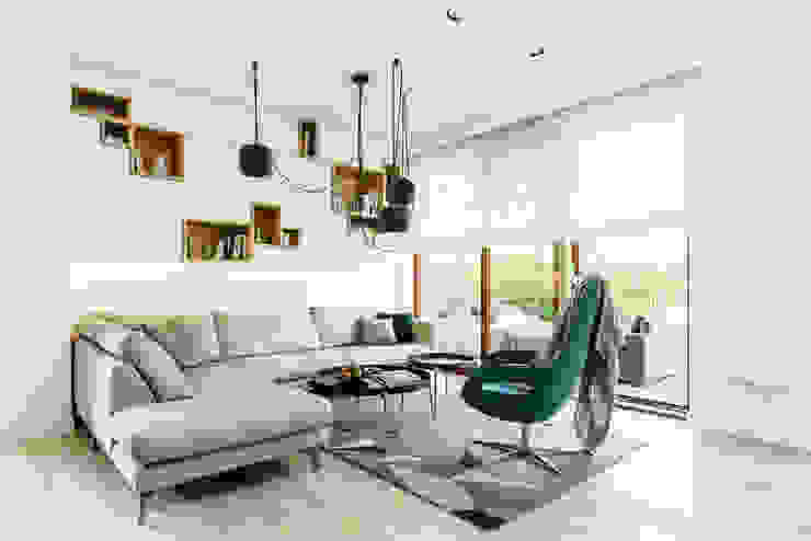 Anna Maria Sokołowska Architektura Wnętrz Minimalist living room