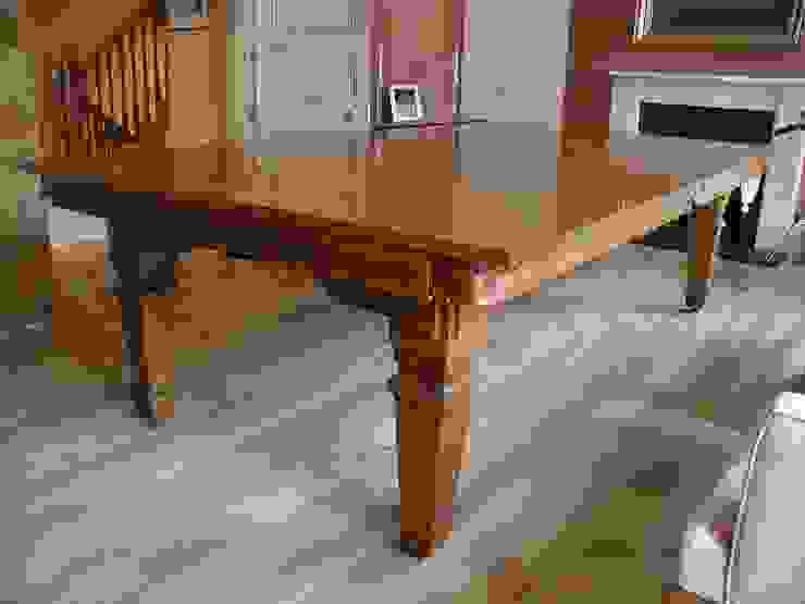 9 ft Convertible Dining Table, with its leaves on. HAMILTON BILLIARDS & GAMES CO LTD Dining roomTables