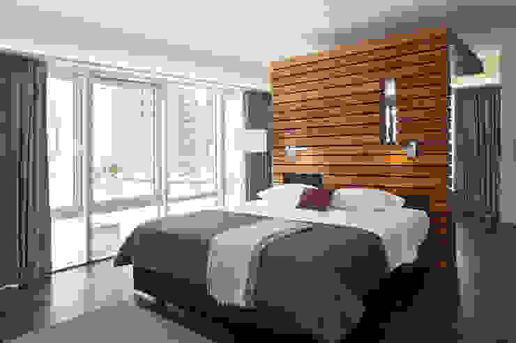 Master bedroom Eisner Design Modern Bedroom Beds & headboards