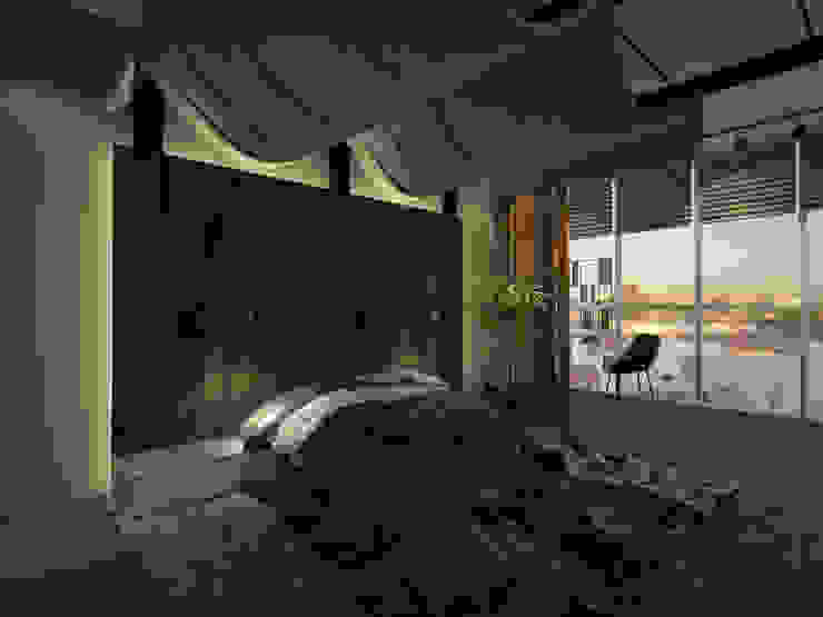 Room Краснодар Industrial style bedroom