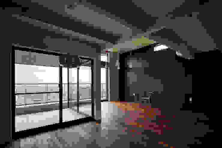 1級建築士事務所 アトリエ フーガ Balcone, Veranda & Terrazza in stile scandinavo