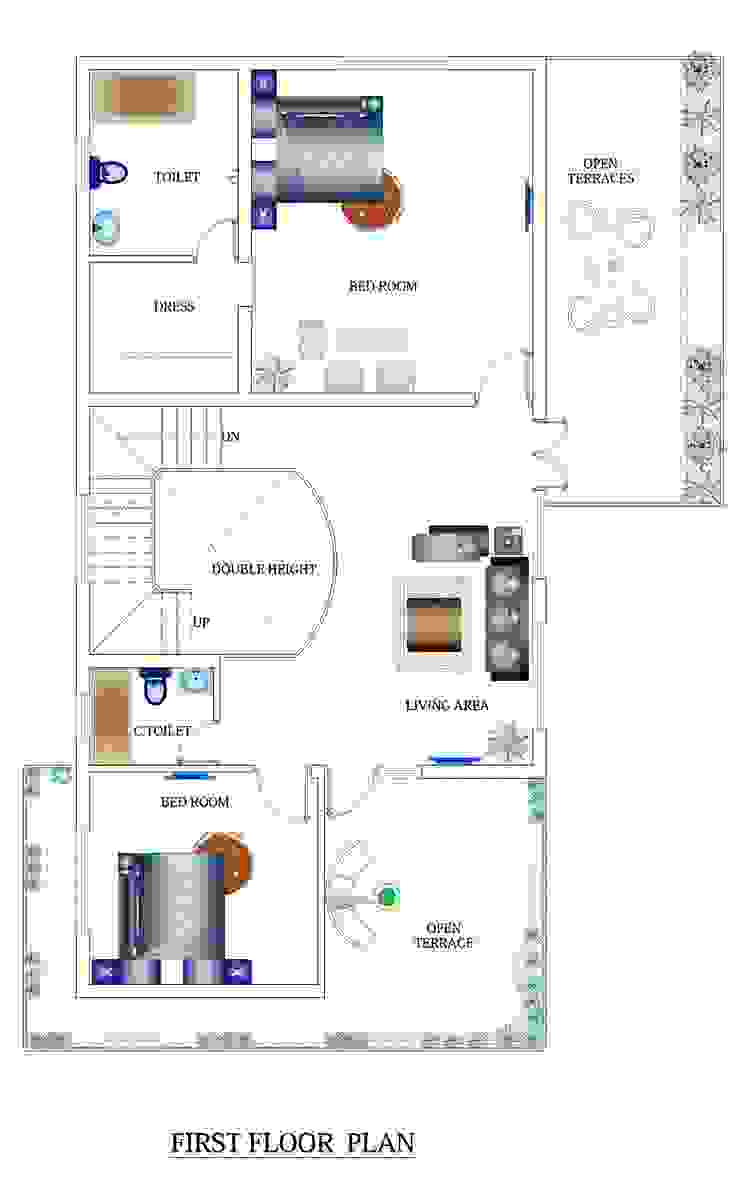Minimalist House Design Duplex House Plan Design Images