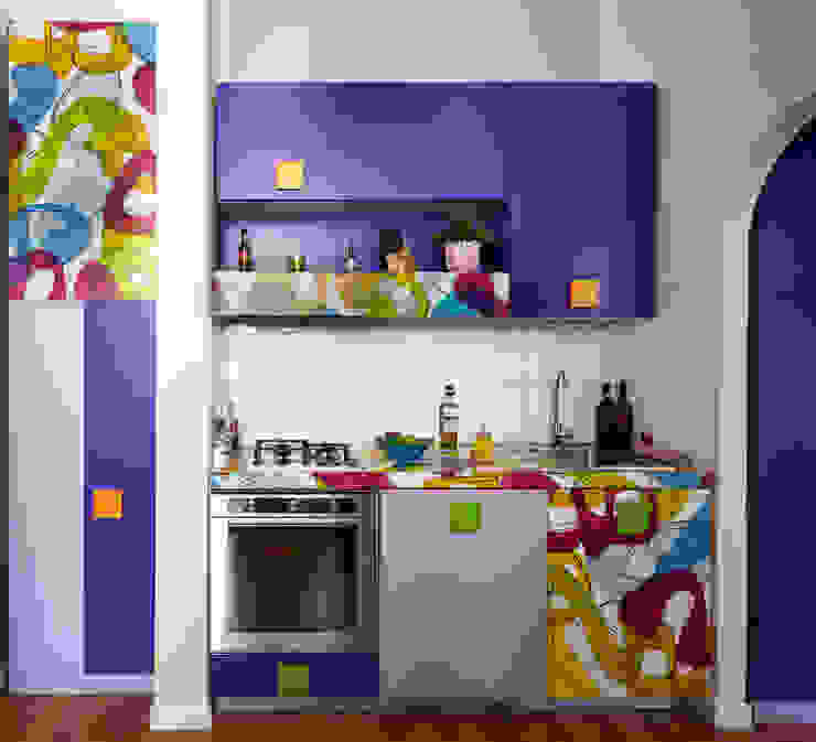 Realizzazione Mini appartamento, Diciassette Tredici Diciassette Tredici Modern Kitchen