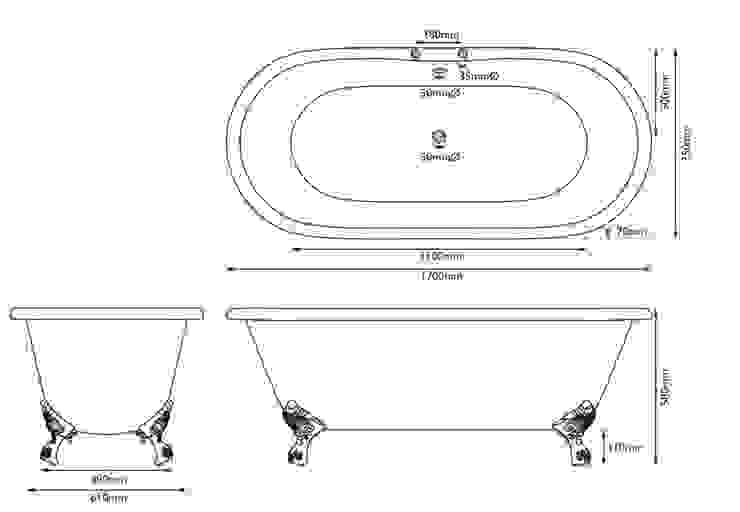 Traditional Cast Iron Baths homify